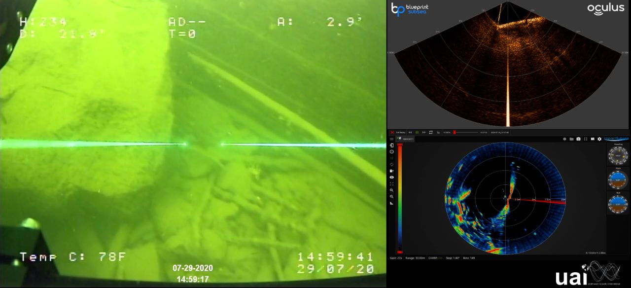 Uai Rov Underwater Acoustics International Select The ISS360 Imaging Sonar ...