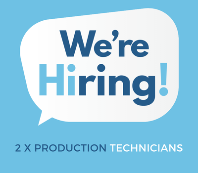 We Are Hiring! 2 x Production Technicians