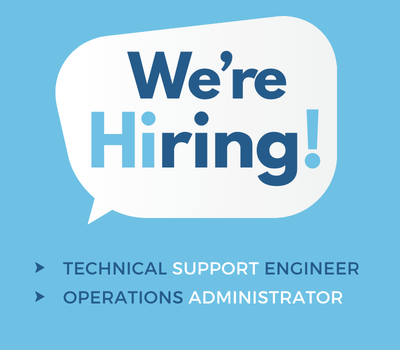 We Are Hiring! support Engineer & Administrator