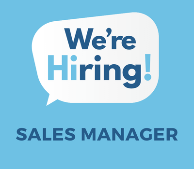 We're Hiring A Sales Manager