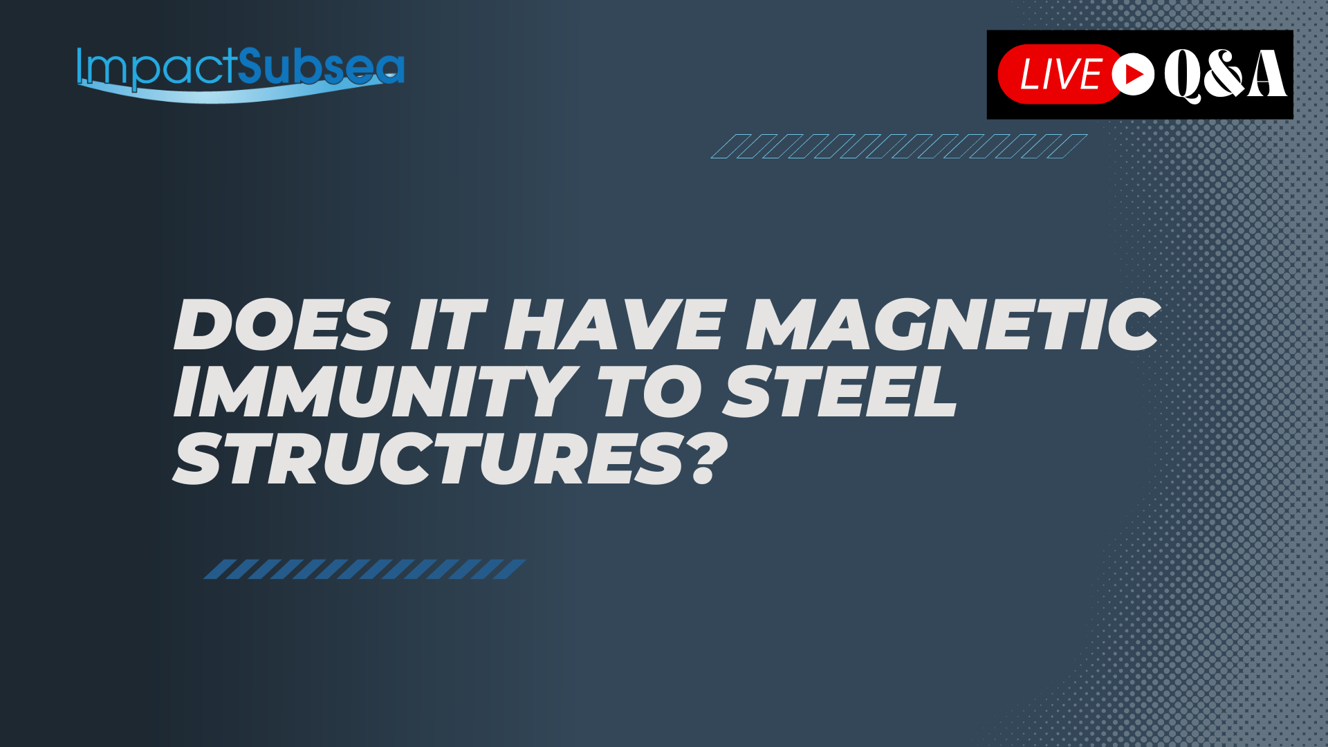 Does it have magnetic immunity to steel structures