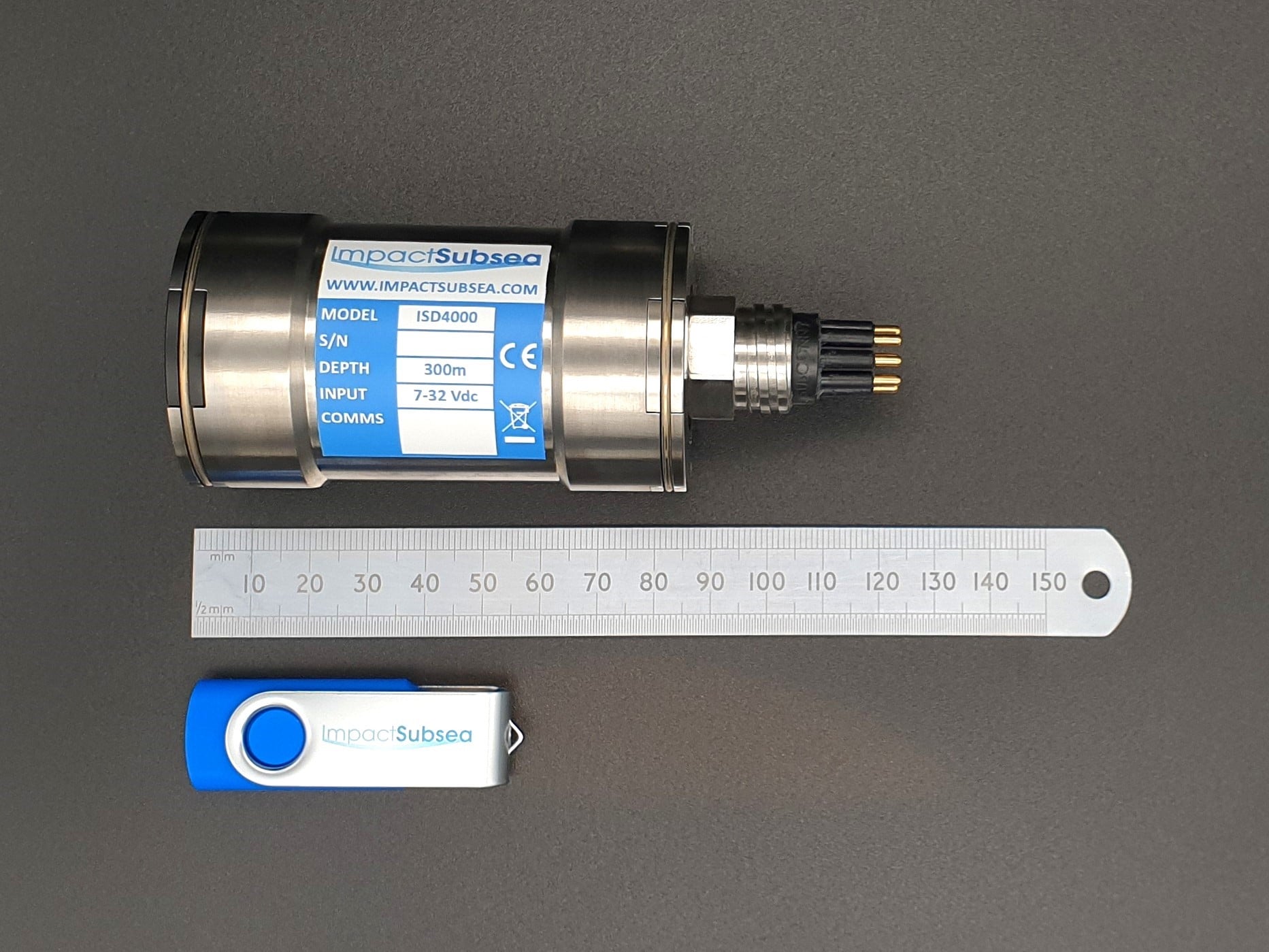 Impact Subsea ISD4000 Depth Sensor Compact Size