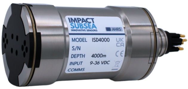 Underwater Depth & Temperature Sensor with integrated Pitch, Roll & Heading (AHRS)
