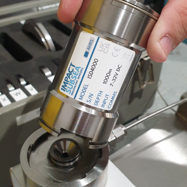 Depth & Temp Sensor Calibration of ISD4000 Depth Sensor
