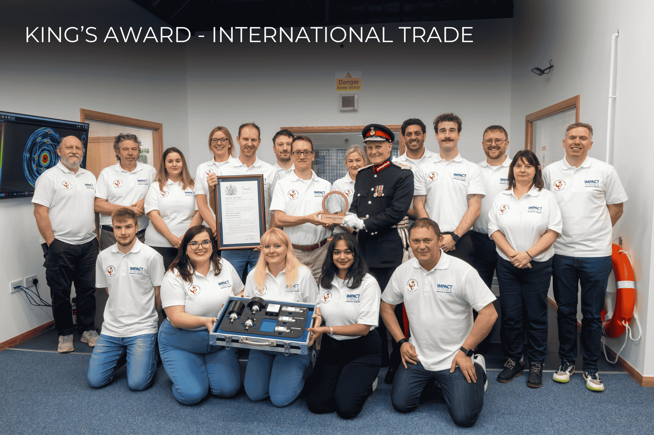 Impact Subsea Presented with the King's Award for International Trade