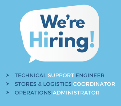 We Are Hiring! Sales, support Engineer, Coordinator & Administrator