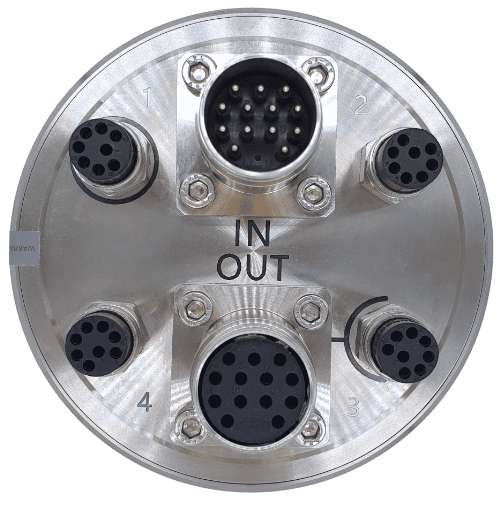 seaMux, Subsea Multiplexer, top view