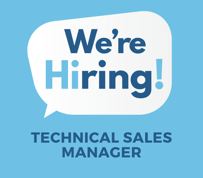 We're Hiring Technical Sales Manager